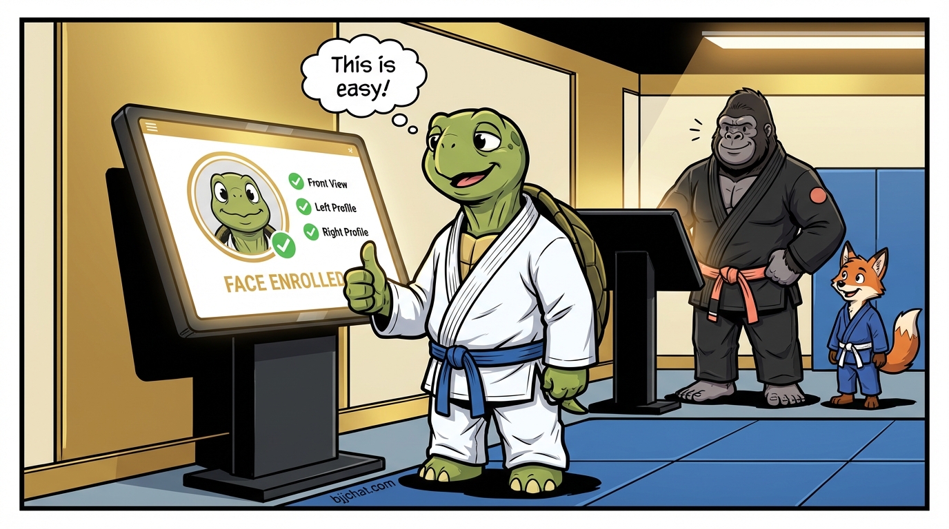 Face enrollment process